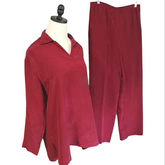 Vtg Tom & Linda Platt Elegant Burgundy Party Event Cocktail...